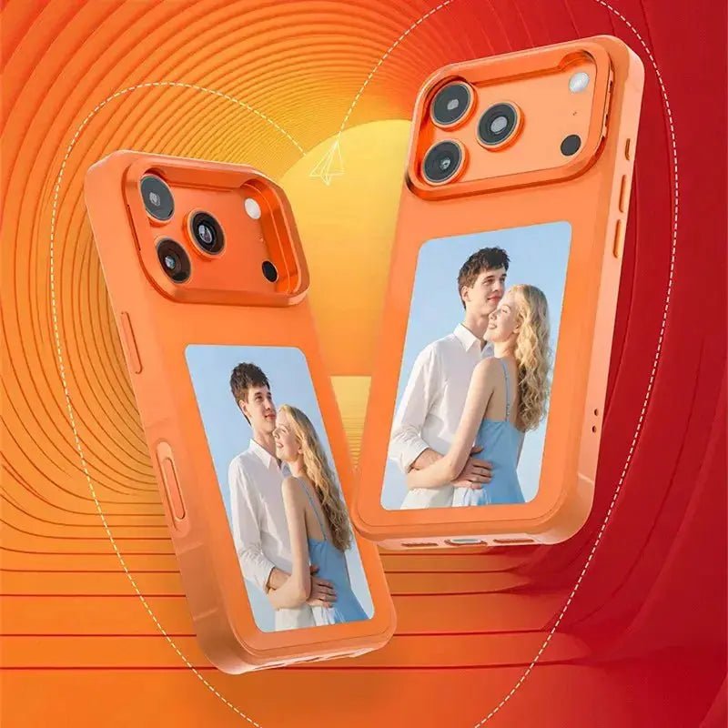 Luxury HD Smart NFC Ink Screen Phone Case for iPhone 17 Pro Max 17 Pro 17 - ShopTapEink.com