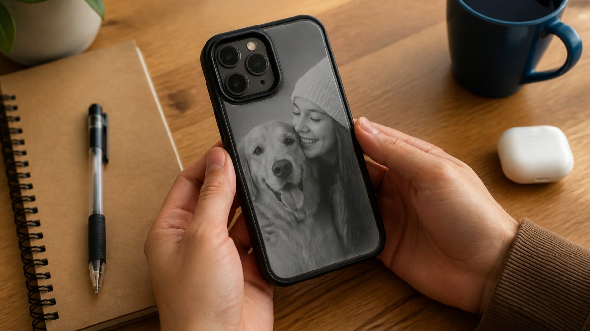 How to Put Photos on an E Ink Phone Case