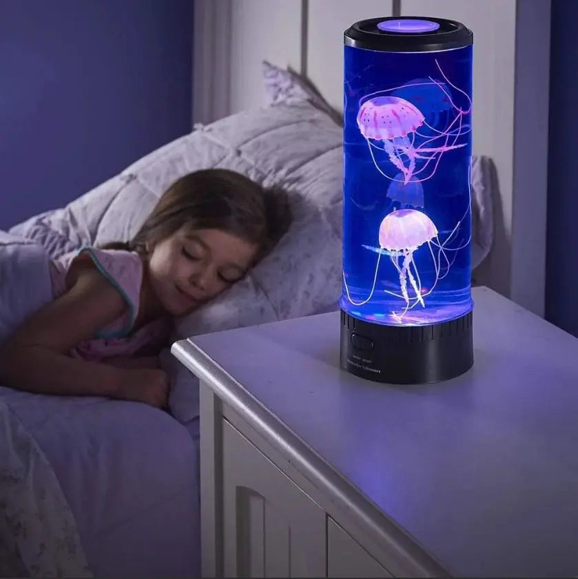 USB LED Jellyfish Night Light for Aquarium Ambiance - ShopTapEink.com
