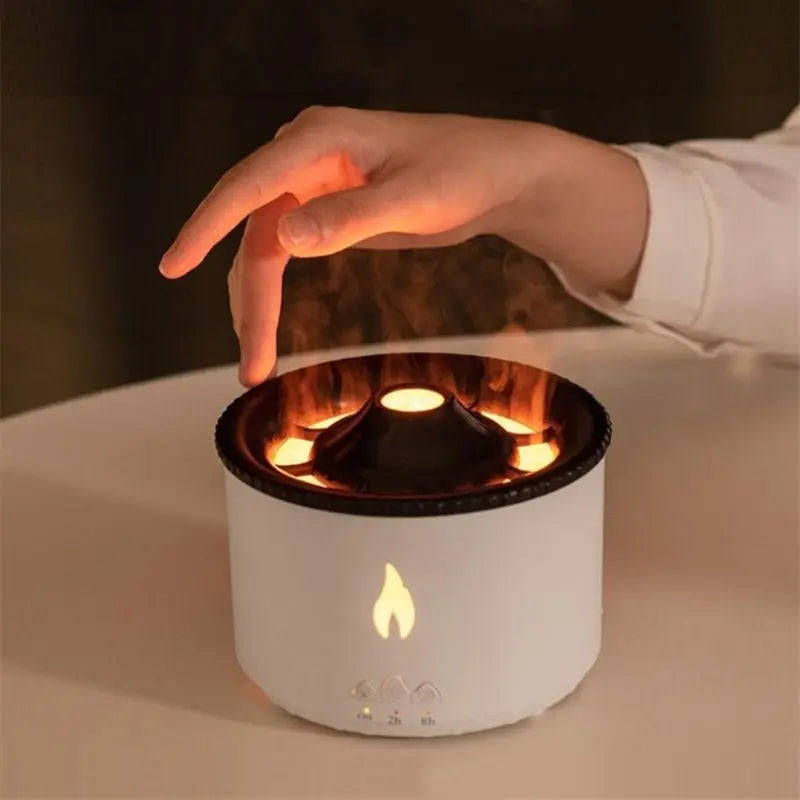 New Creative Ultrasonic Essential Oil Humidifier Volcano Aromatherapy Machine - ShopTapEink.com