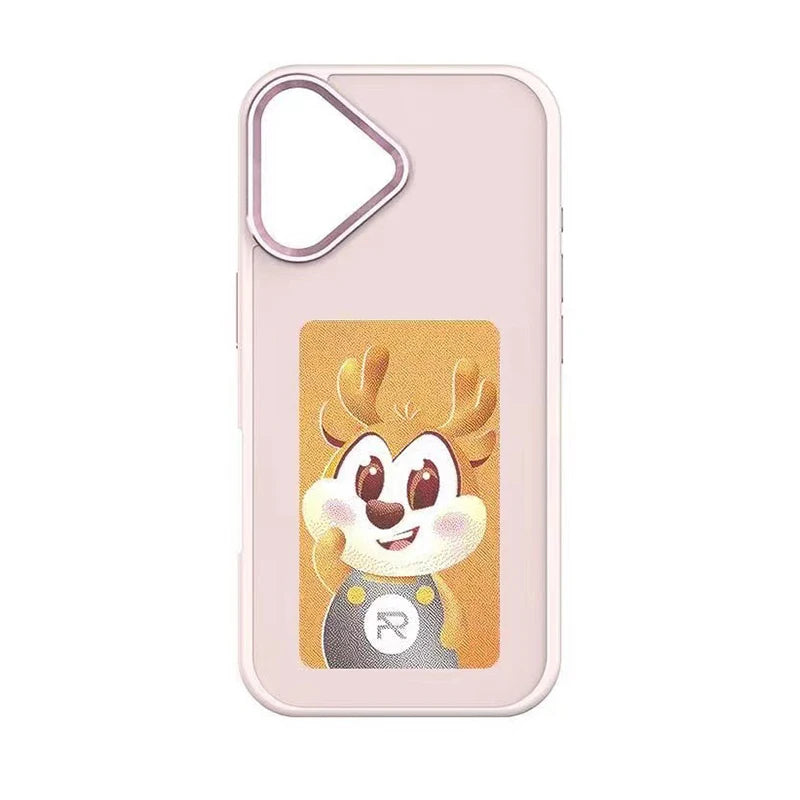 E Ink Memories Case for iPhone 13–17 – Tap to Change Your Picture