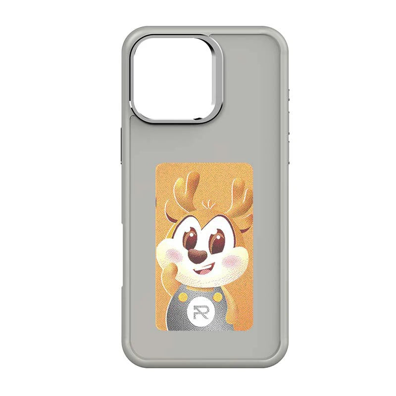 E Ink Memories Case for iPhone 13–17 – Tap to Change Your Picture