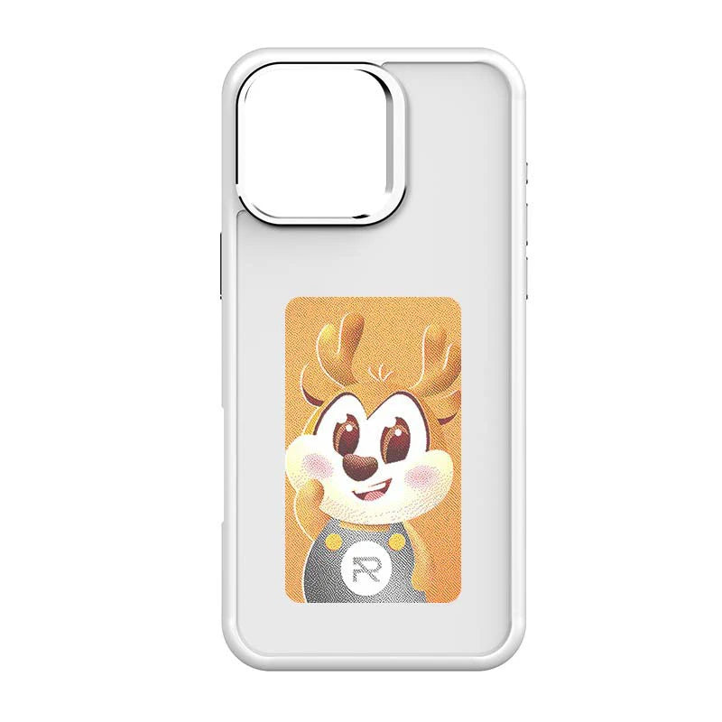E Ink Memories Case for iPhone 13–17 – Tap to Change Your Picture