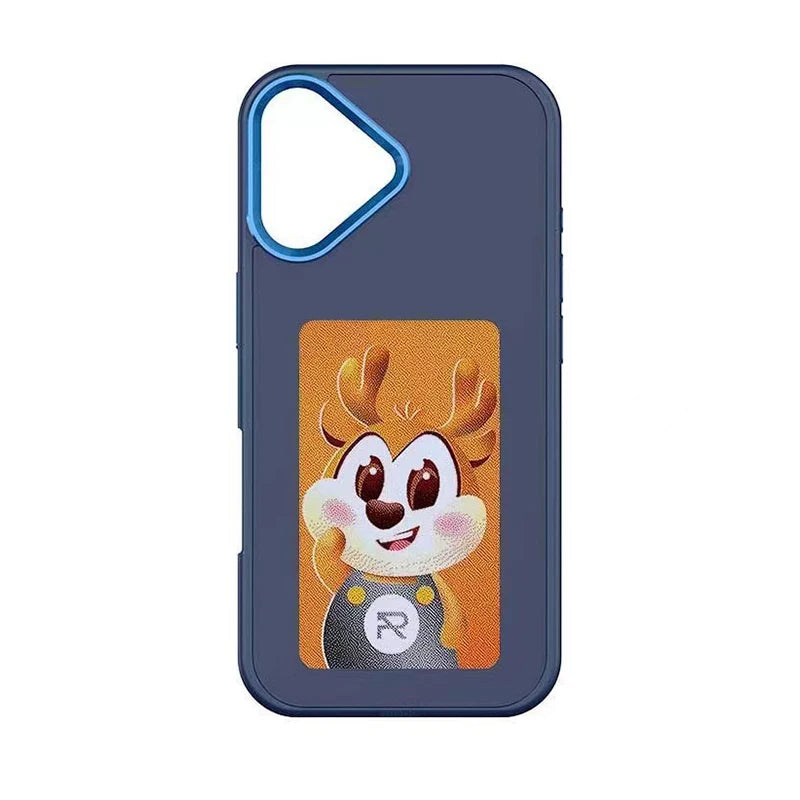 E Ink Memories Case for iPhone 13–17 – Tap to Change Your Picture