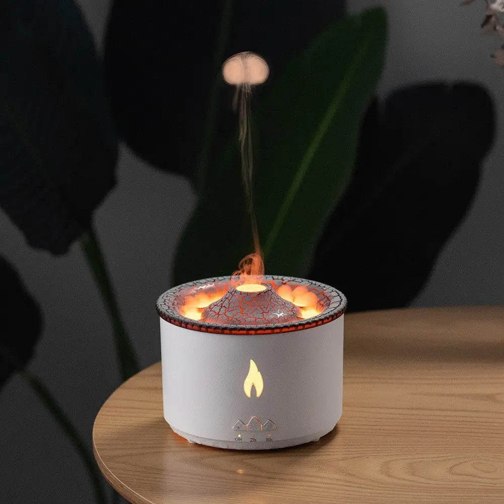 New Creative Ultrasonic Essential Oil Humidifier Volcano Aromatherapy Machine - ShopTapEink.com