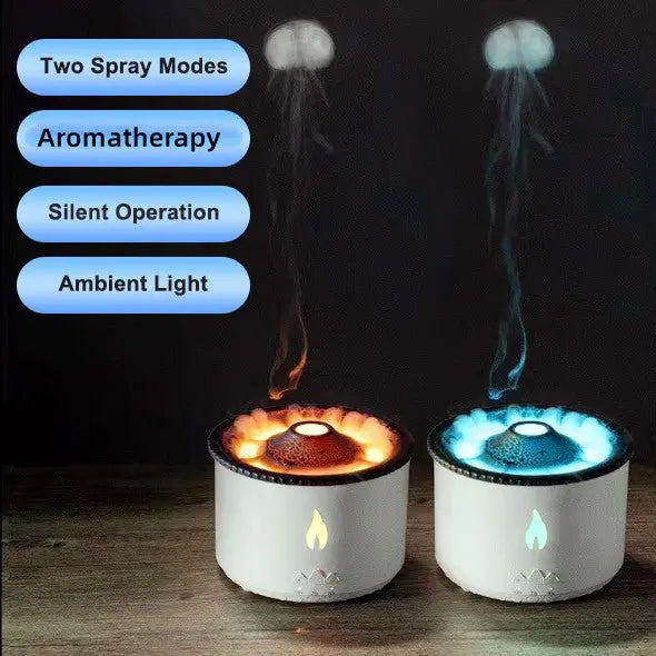 New Creative Ultrasonic Essential Oil Humidifier Volcano Aromatherapy Machine - ShopTapEink.com